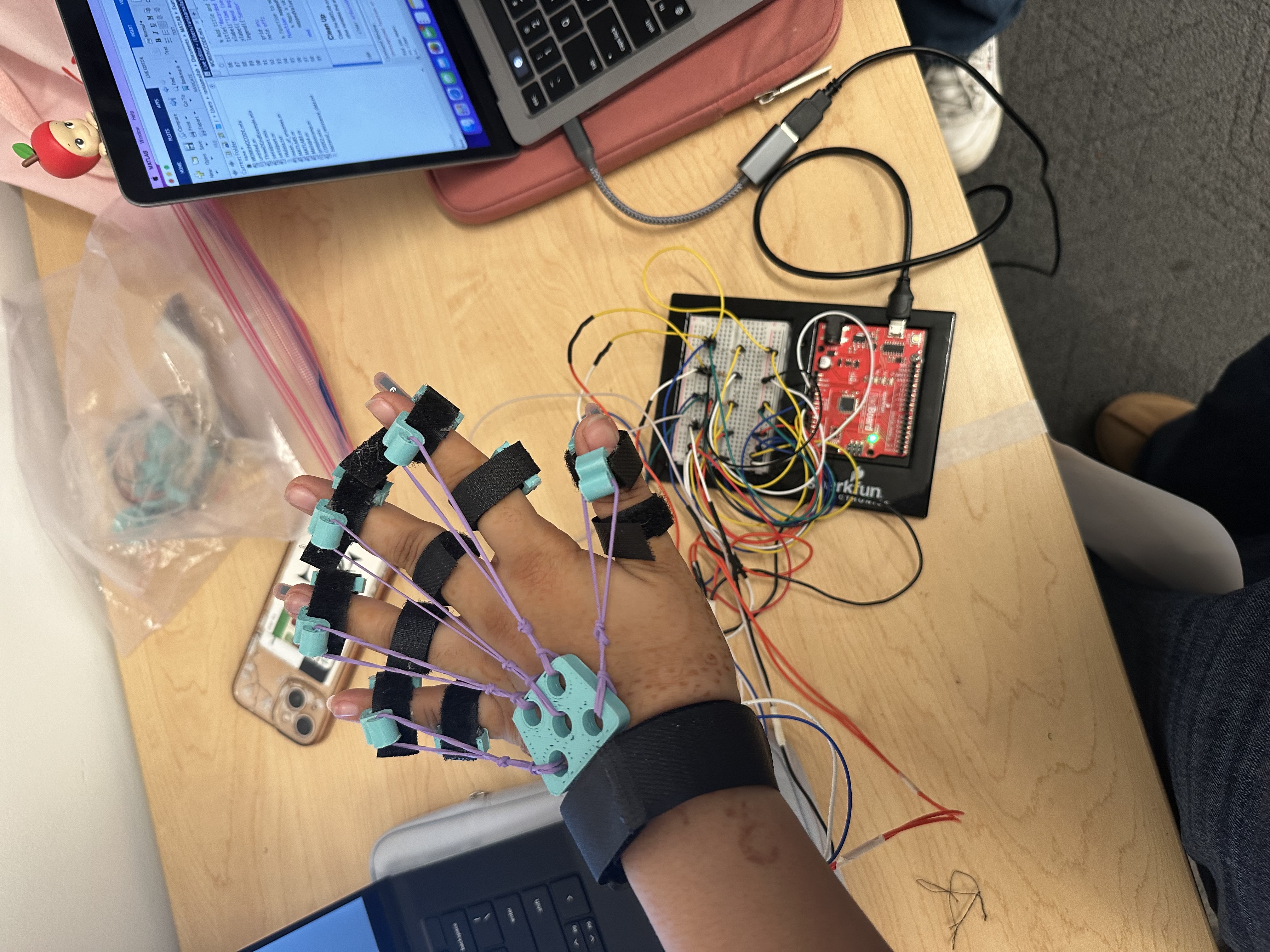 Flexir – prototype on hand